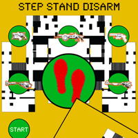 step stand disarm mini game